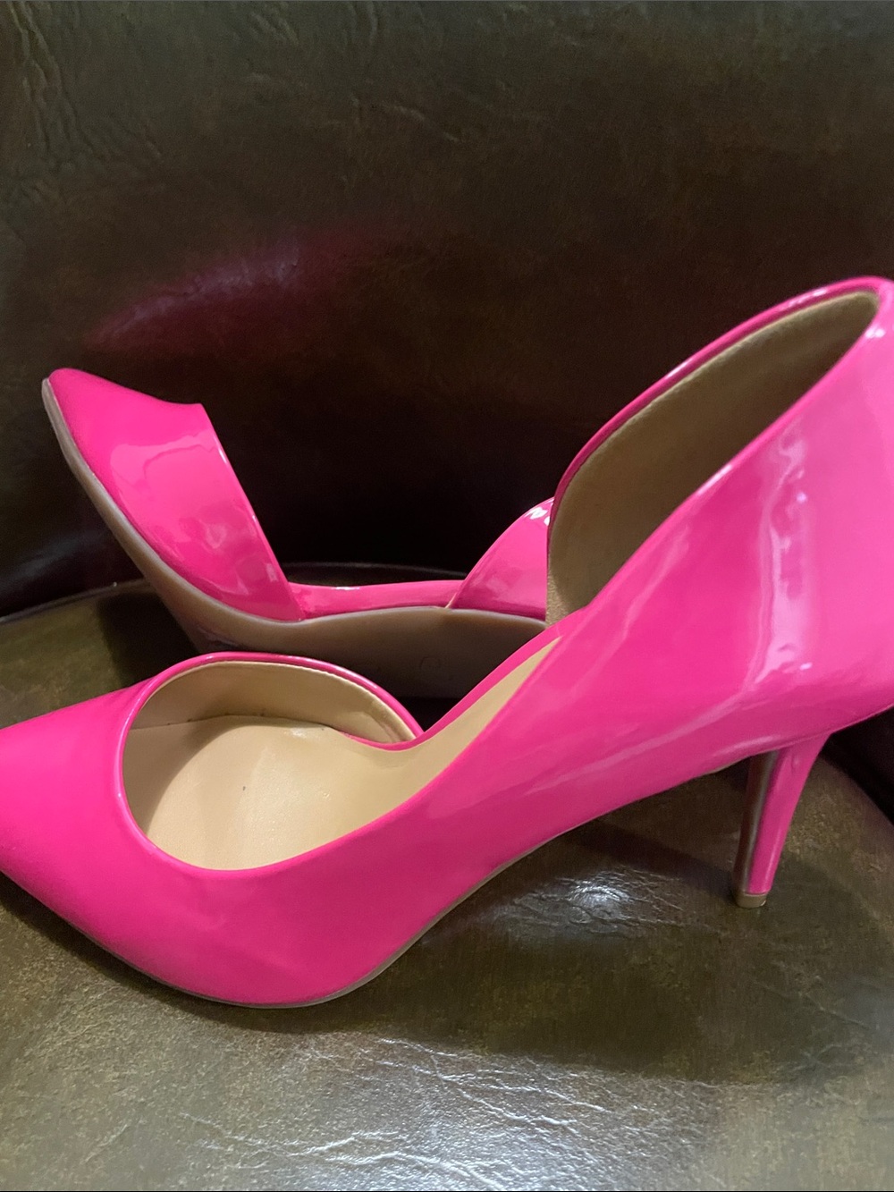 Jessica Simpson Hot Pink Heels - Picture 7 of 7